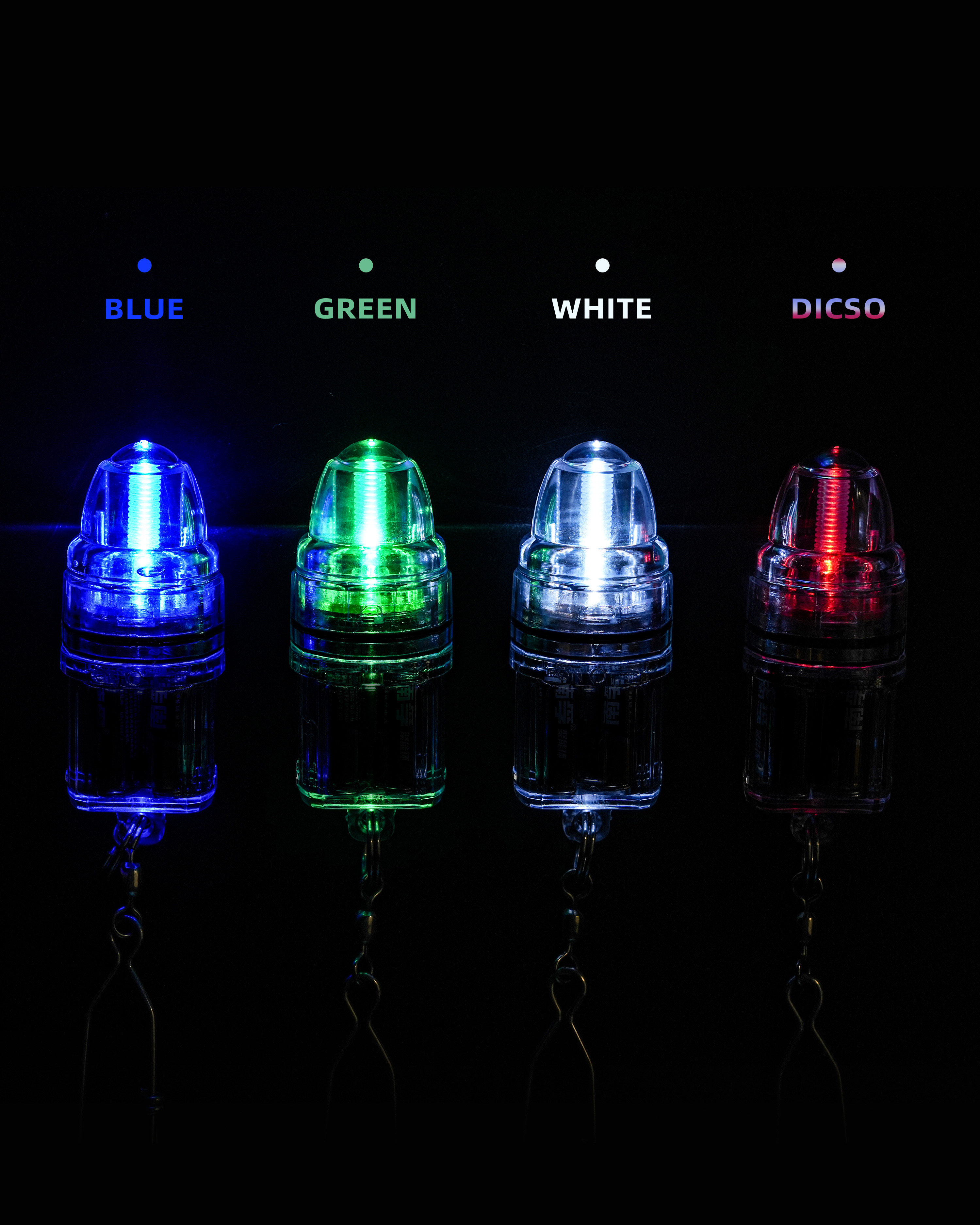BLUEWING Fishing Deep Drop Lights 5 Pack 6.7" LED