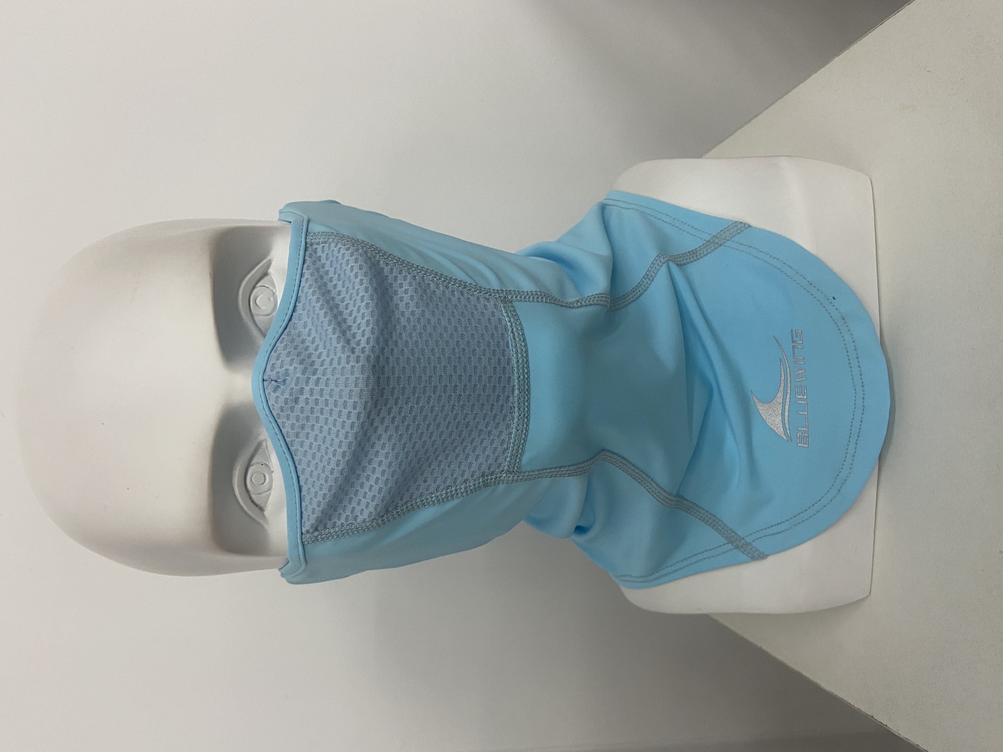 BLUEWING Neck Sleeve Elastic Face Mask Breathable Scarf Face Cover for Men and Women