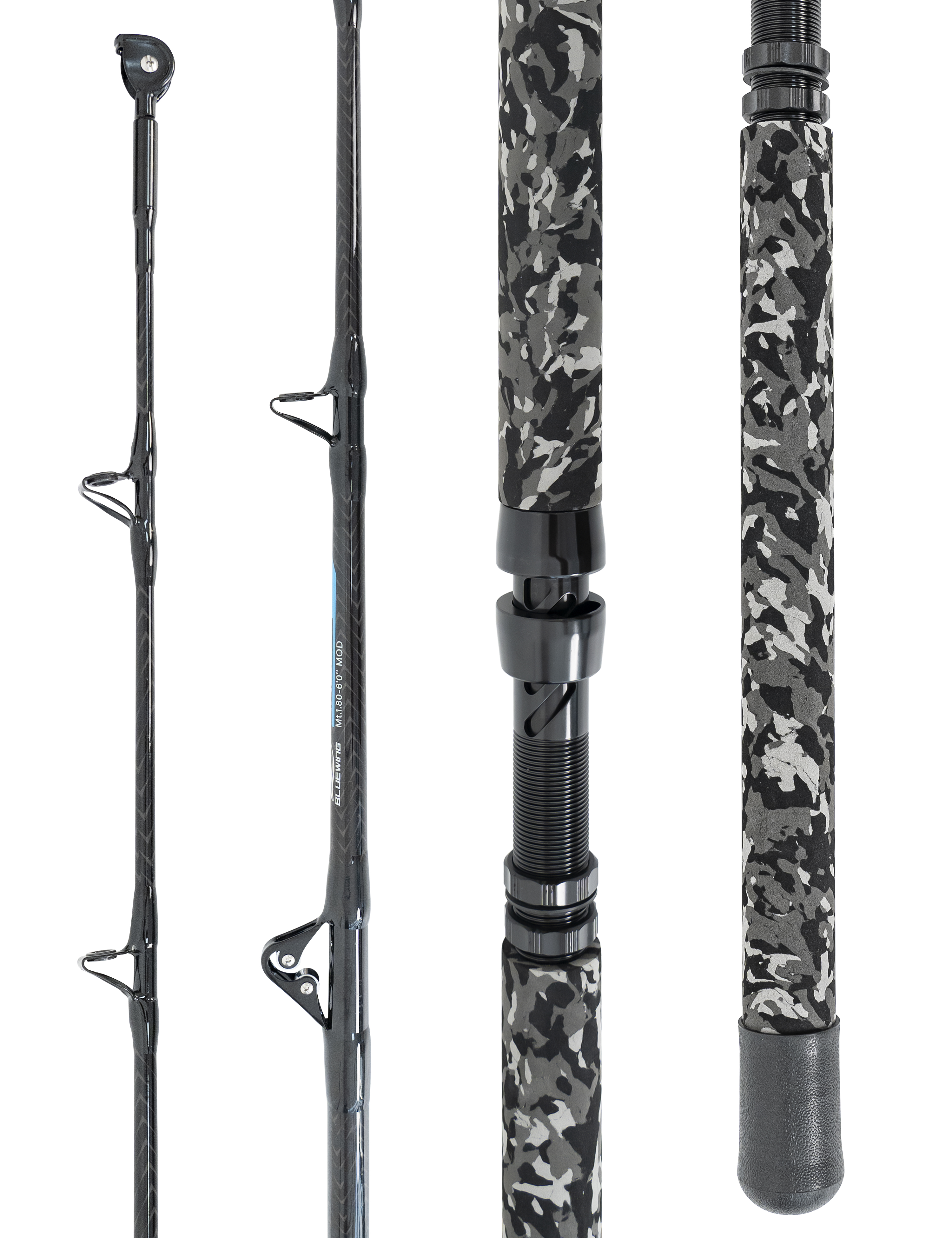 BLUEWING 1pc Ghost Trolling Rod