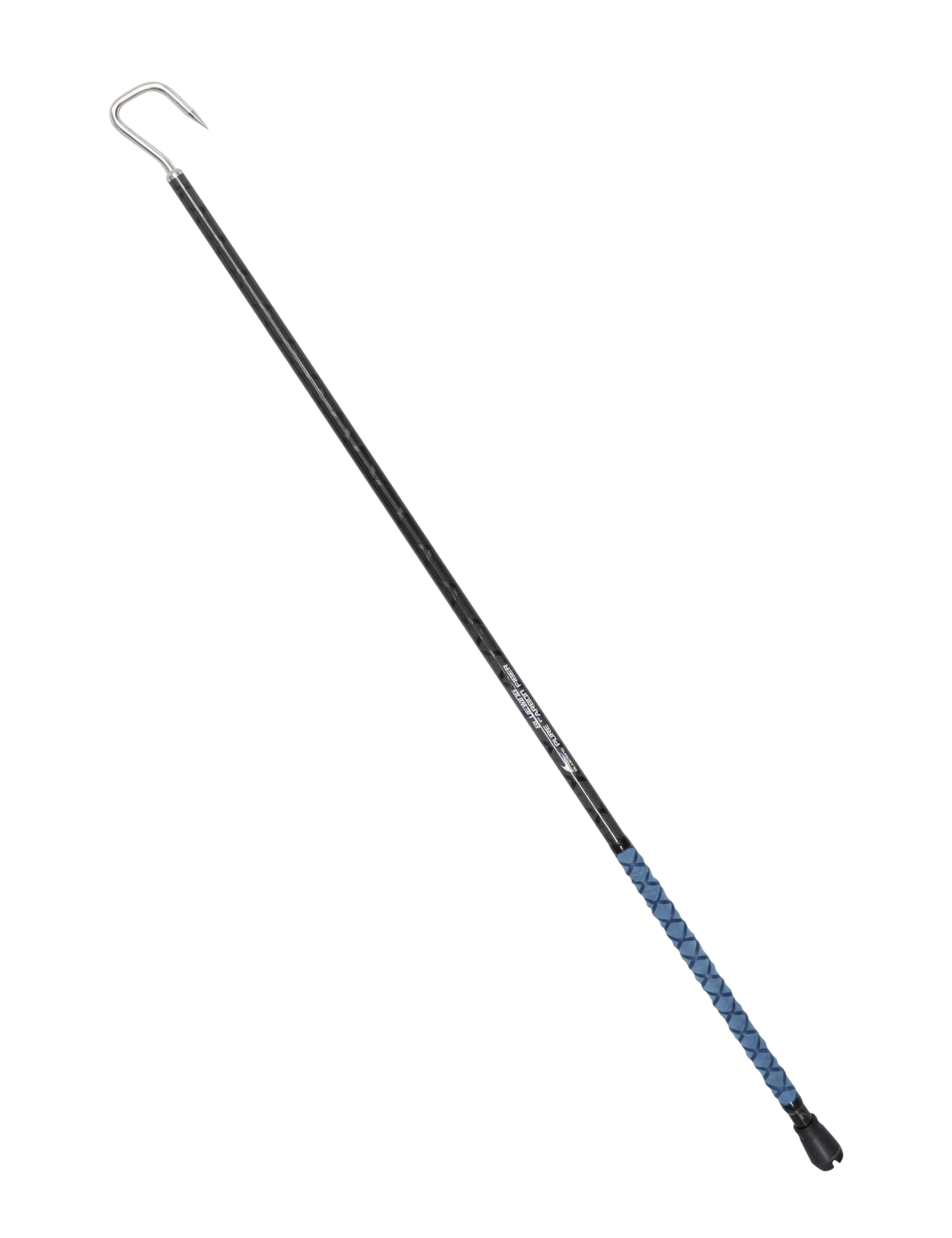BLUEWING 4/6/8/10/12/14/16ft Heavy Duty Carbon Fiber Gaff with 2in/3in/4in Stainless Steel Hook