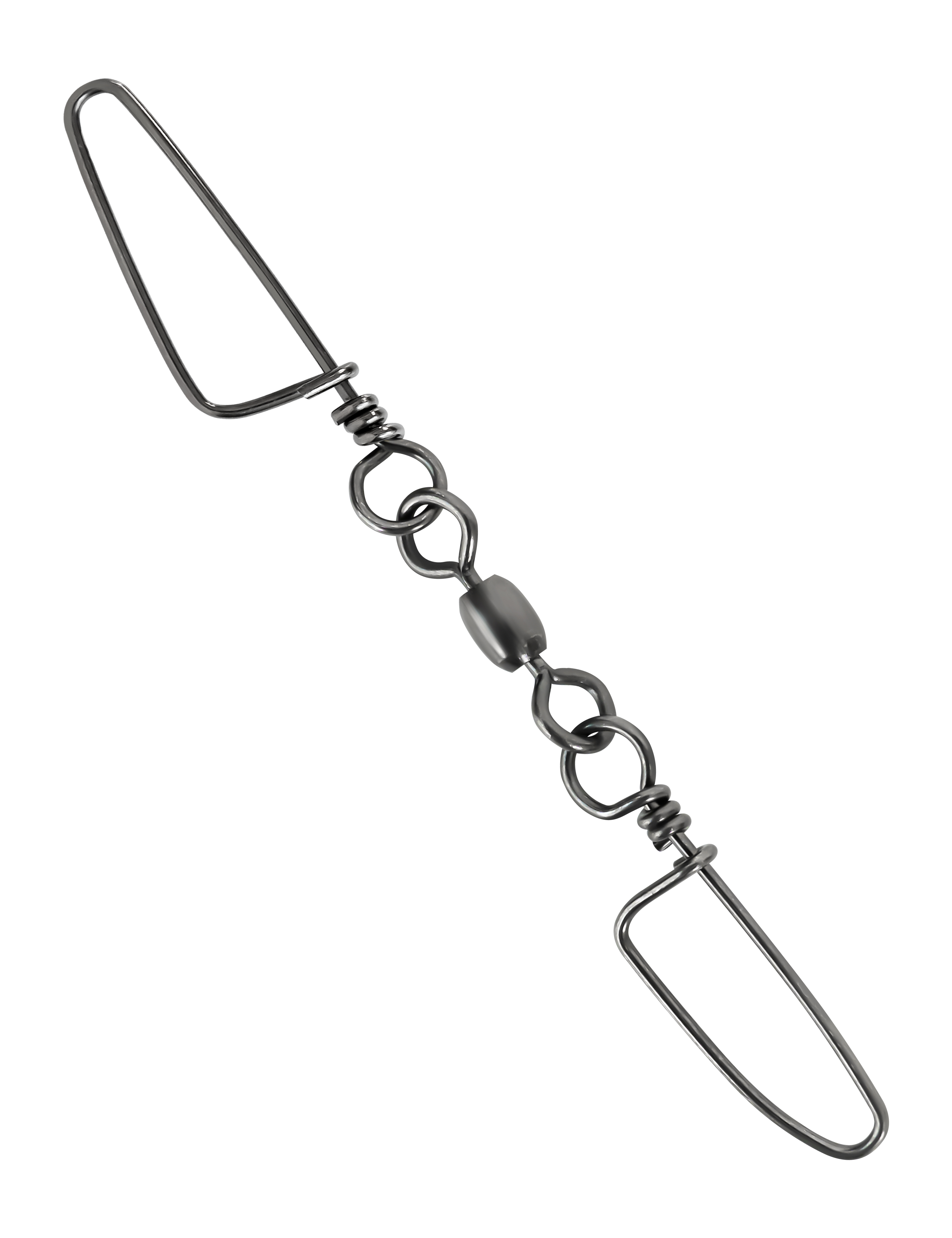 BLUEWING Double Snap Swivels with Stainless Steel Coastlock Snaps, 75-300lbs, 10pcs