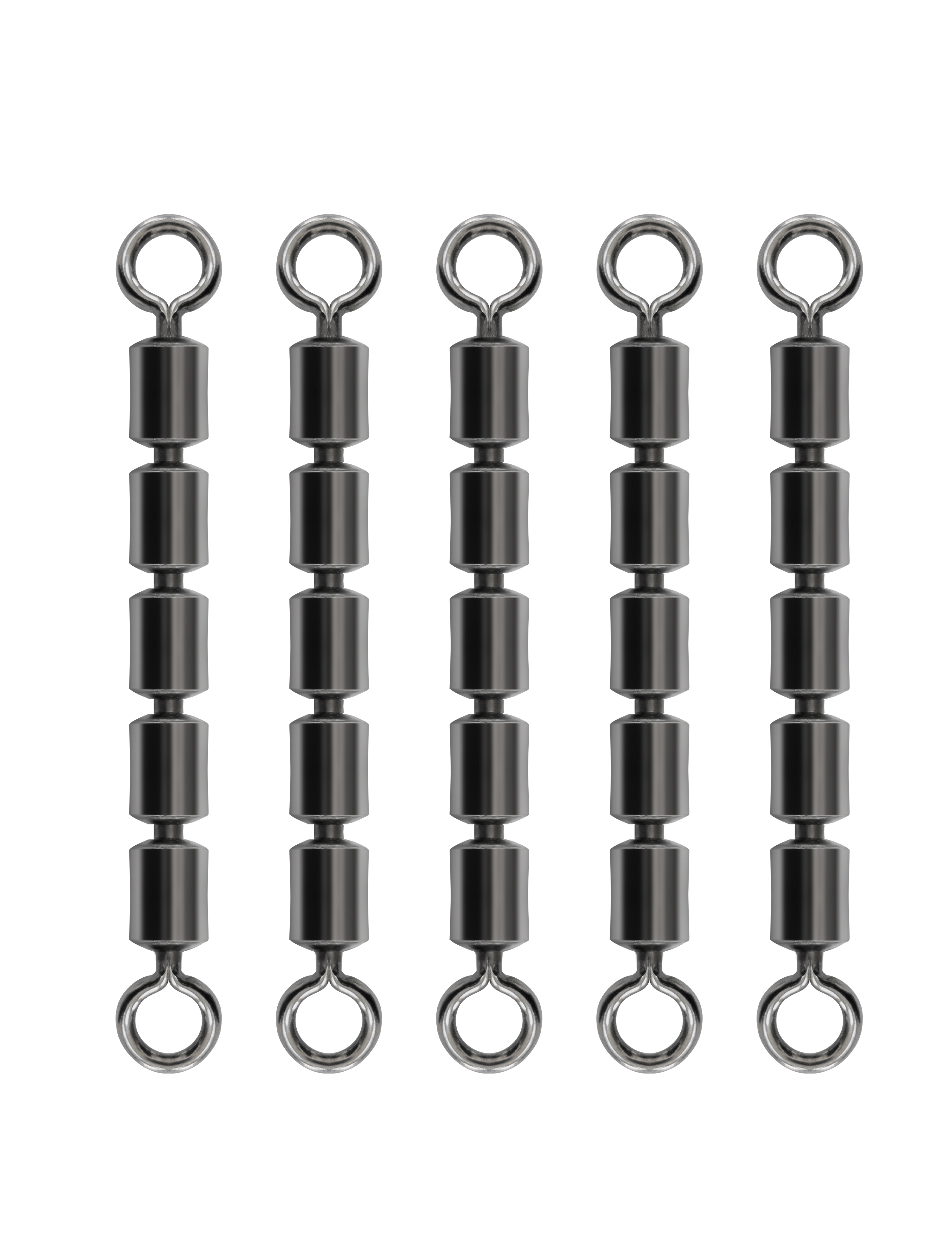 BLUEWING Fishing Barrel Swivels 84lbs, 126lbs, 209lbs High Speed Multi Link Barrel Swivels 5 Roller