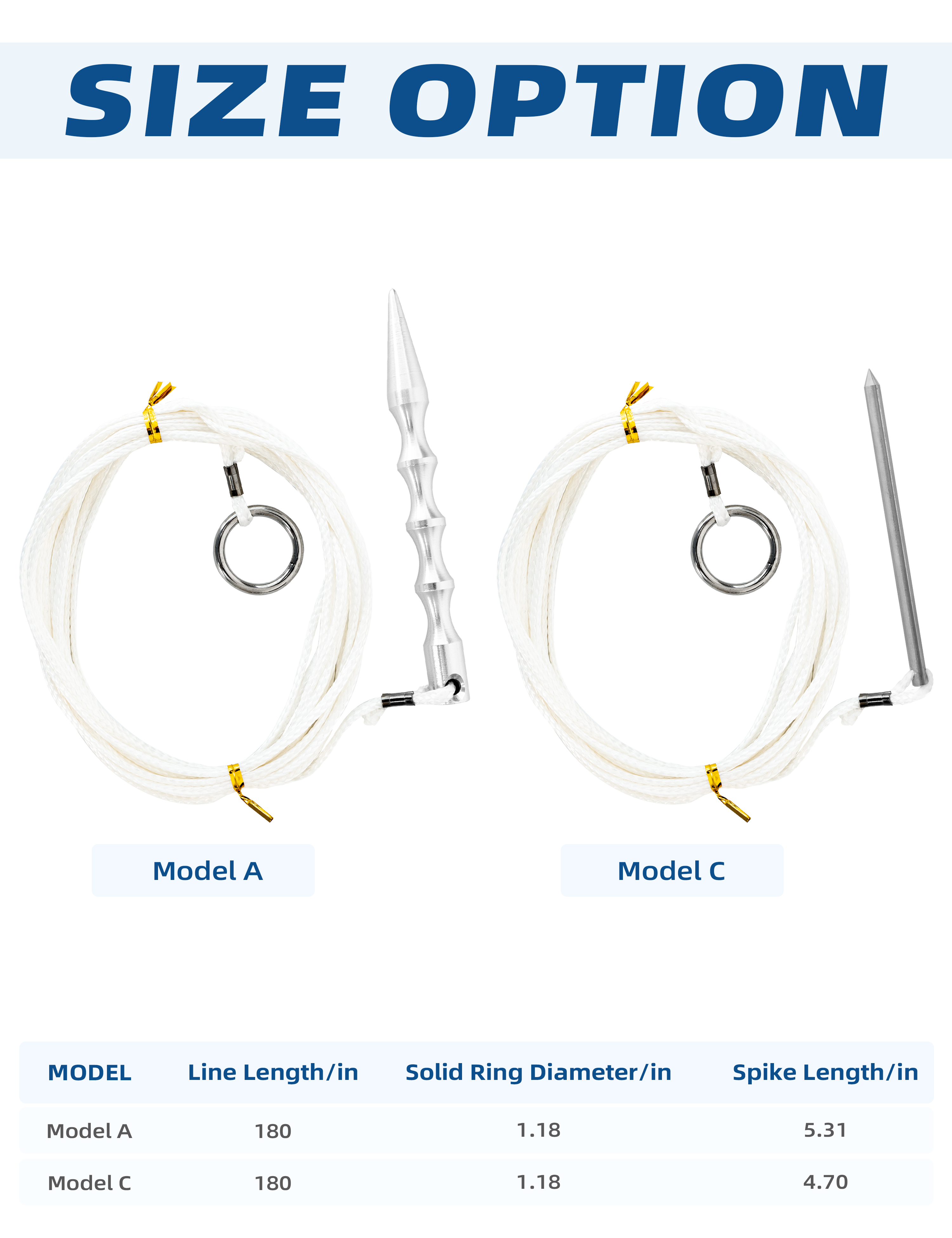 Float Stringer 15ft Wade Fishing Stringer Onkija 15ft Fish Stringer - Aluminum Spike ...