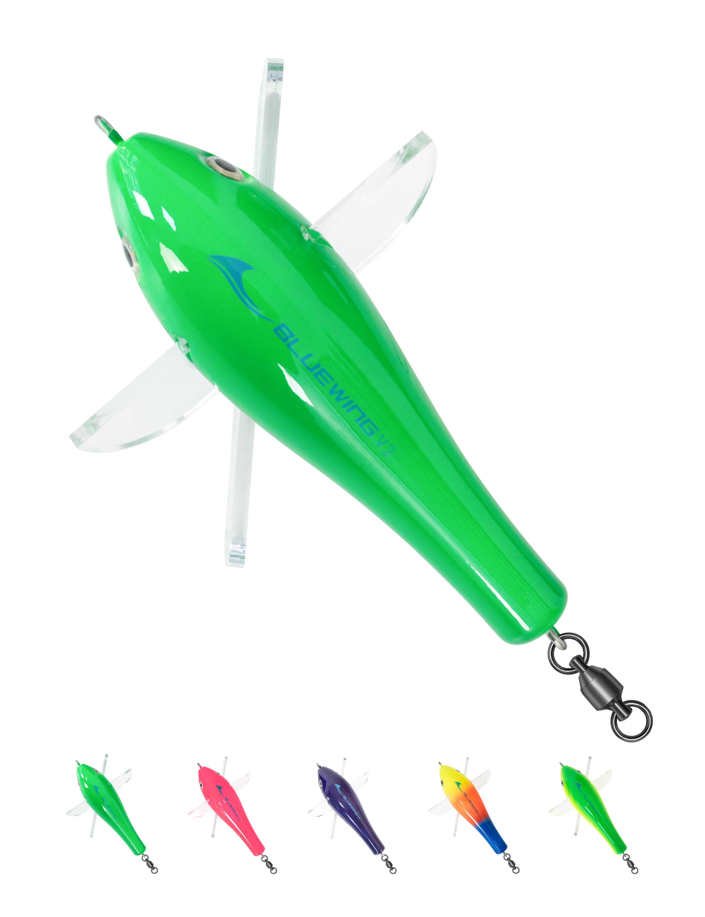 BLUEWING Deluxe Trolling Birds