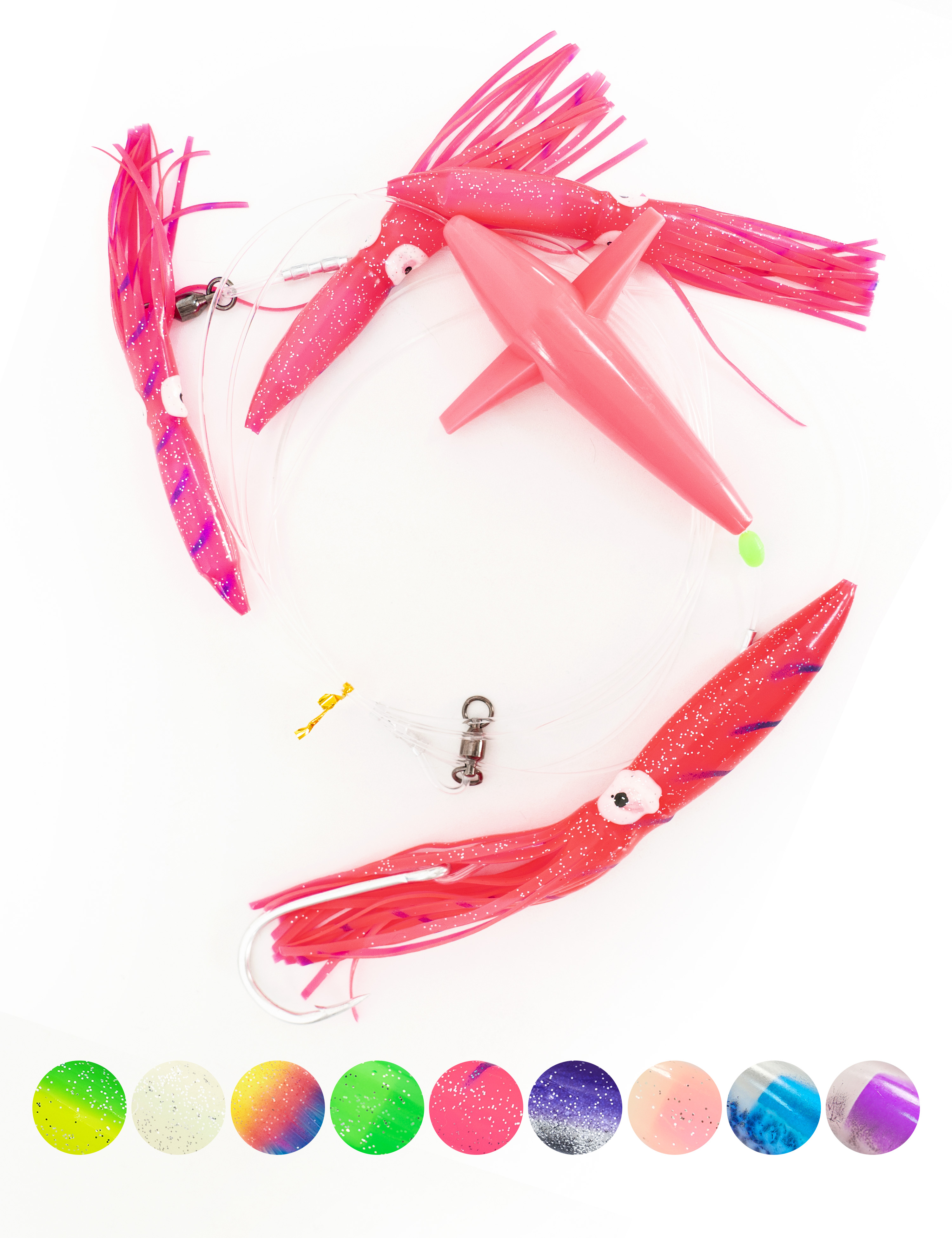 BLUEWING Big Game Daisy Chain with Bird and Bulb Squid