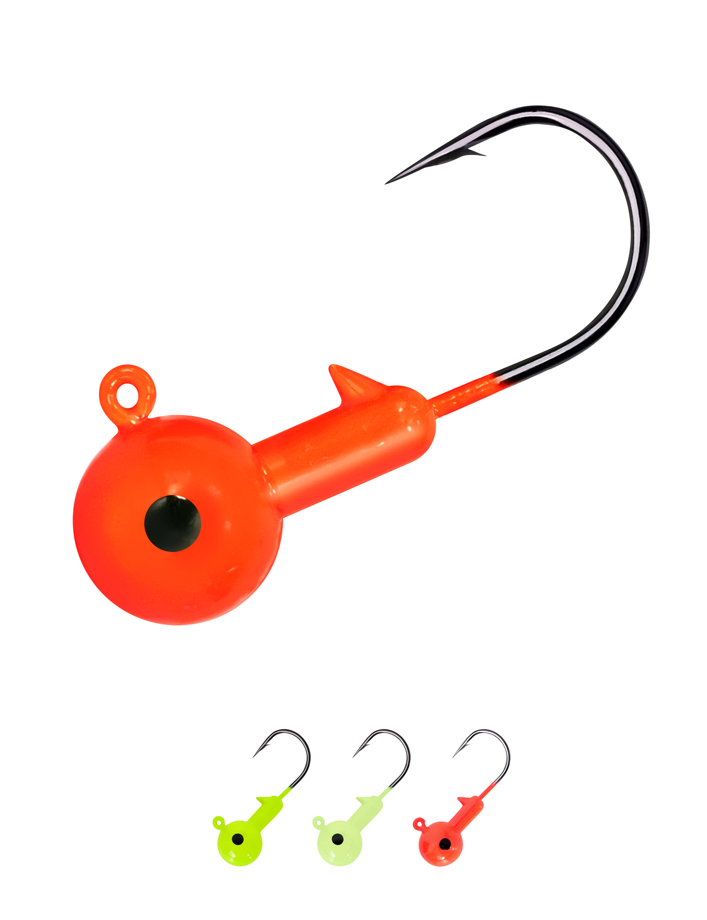 BLUEWING Lead Head Jigs with High Carbon Steel Hook, 5/10pcs